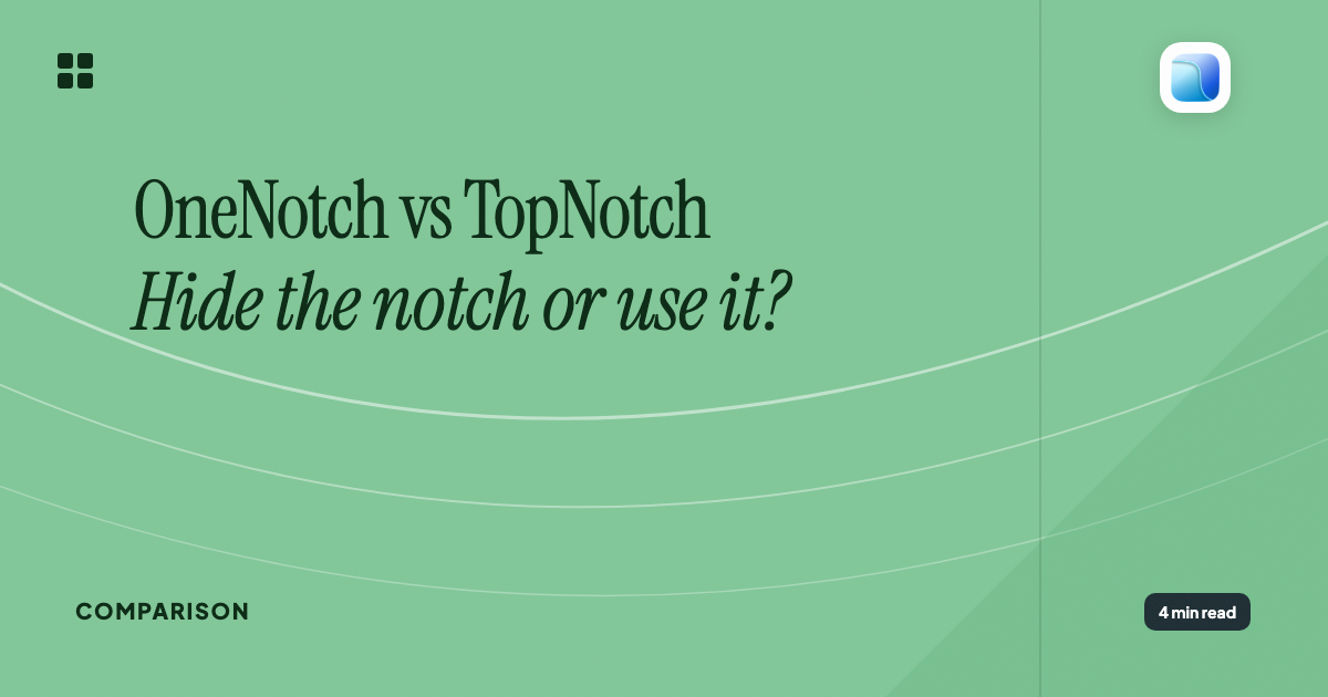 OneNotch vs TopNotch - Abstract cover
