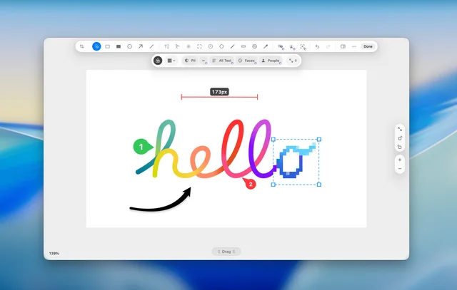 Screenshot editor